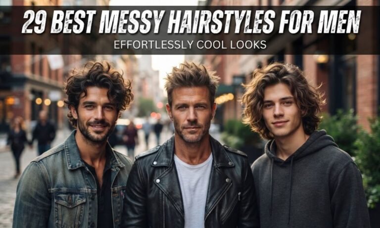 29 Best Messy Hairstyles for Men