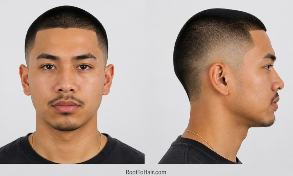 Burst Fade Buzz Cut