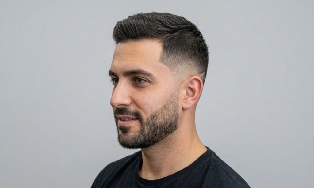 Burst Fade Crew Cut
