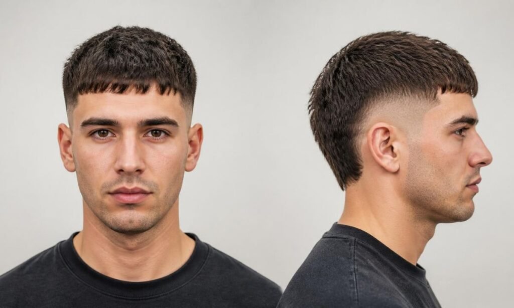 Burst Fade French Crop