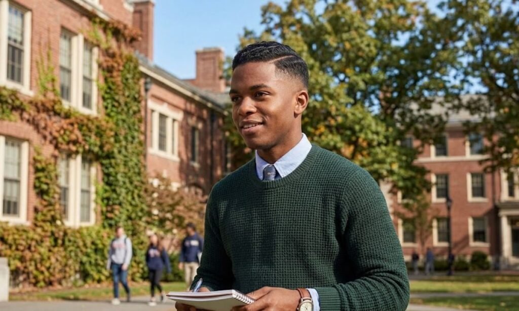 Burst Fade Ivy League