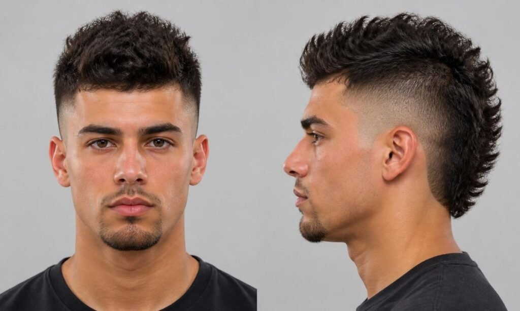 Burst Fade Mohawk