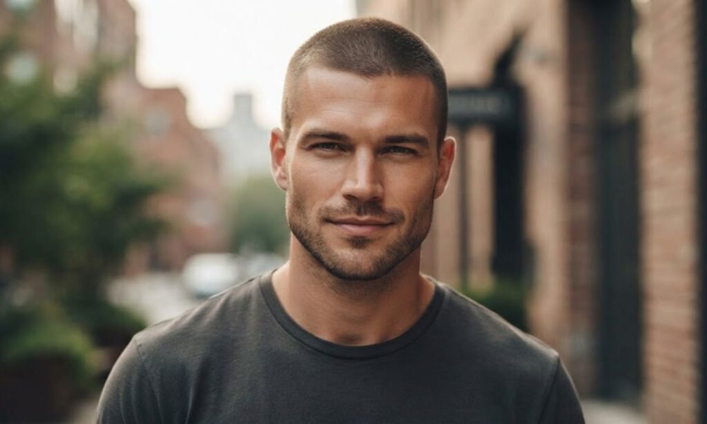 Buzz Cut For Square Face Shape