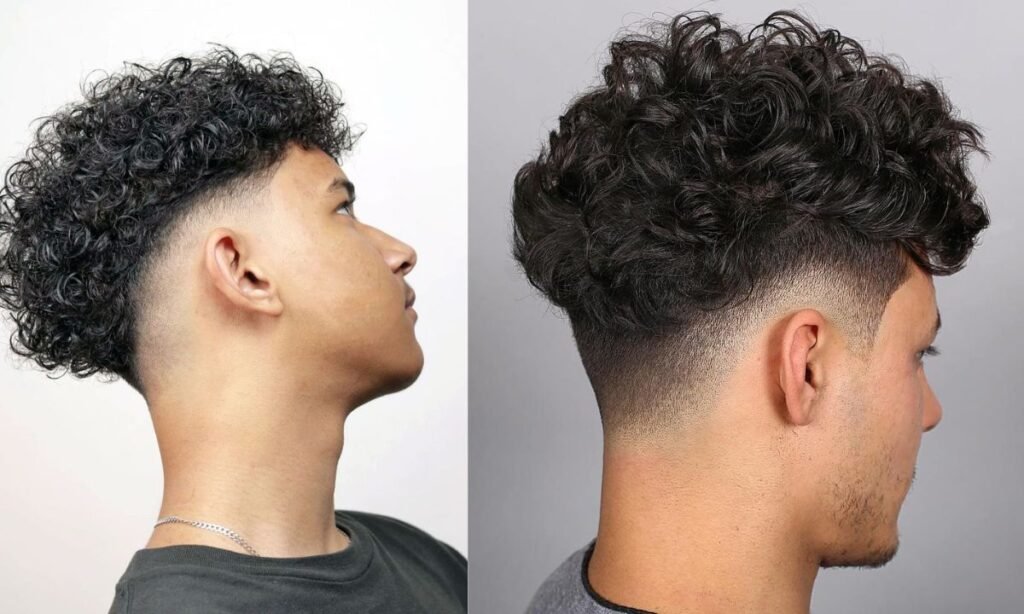 Drop Fade with Curls