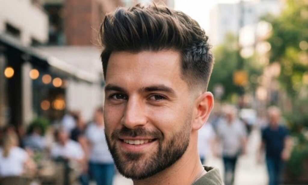 Faux Hawk Triangle Face