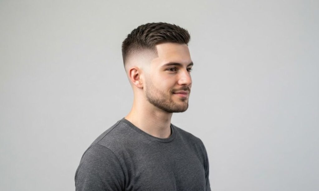 High Fade Crew Cut