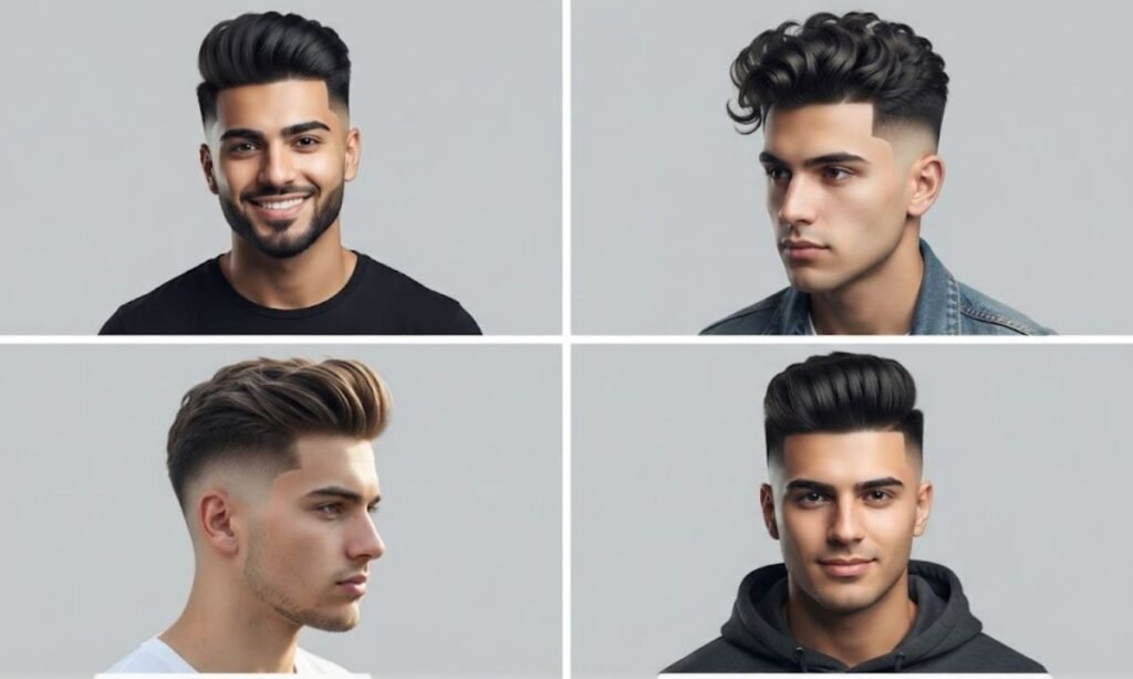 High Fade Pompadour