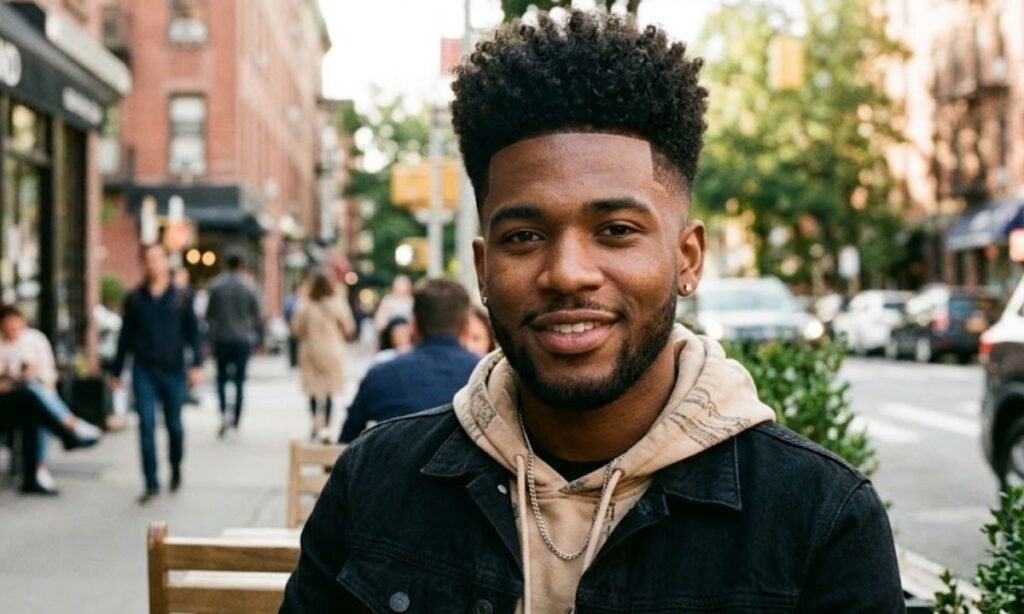 High-Top Fade Curly