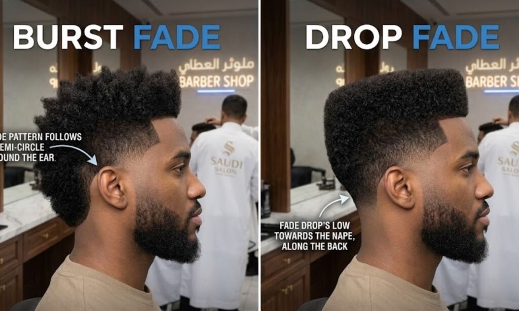 How Burst Fade and Drop Fade Look Different