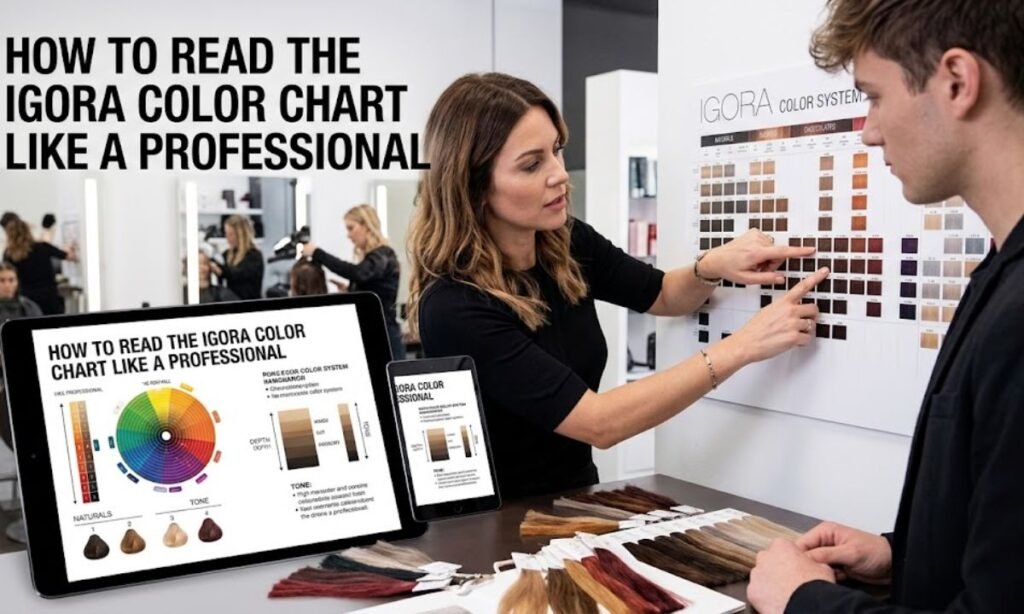 How to Read the Igora Color Chart Like a Professional