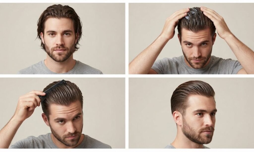 How to Style a Slick Back