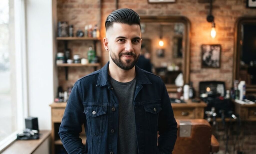 Long Slicked-Back Undercut