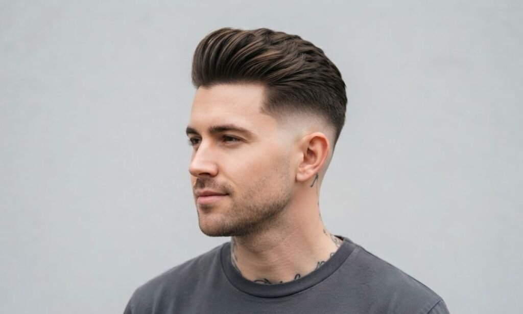 Low Fade Pompadour