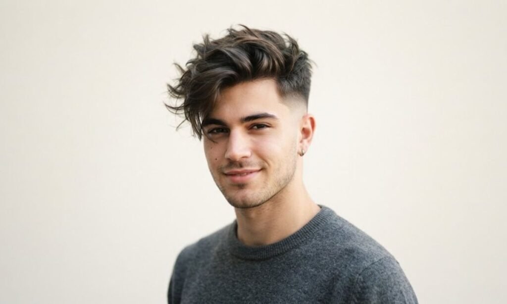 Messy Comb Over