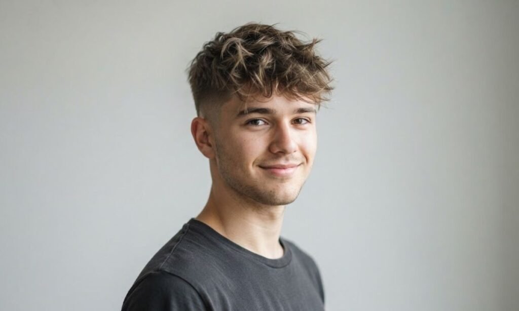 Messy Crew Cut