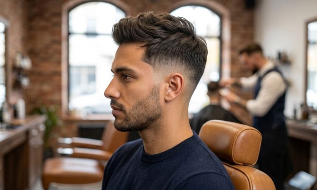 Mid Drop Fade