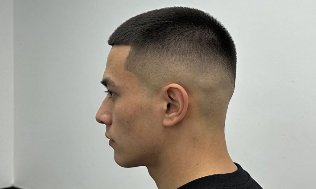 Mid Fade Buzz Cut