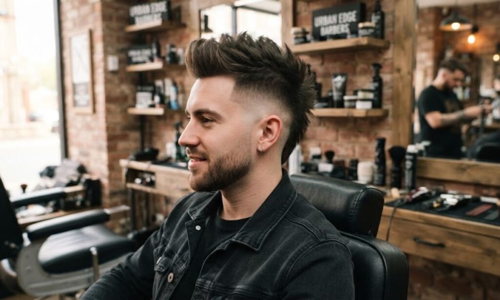 Mid Fade Mohawk