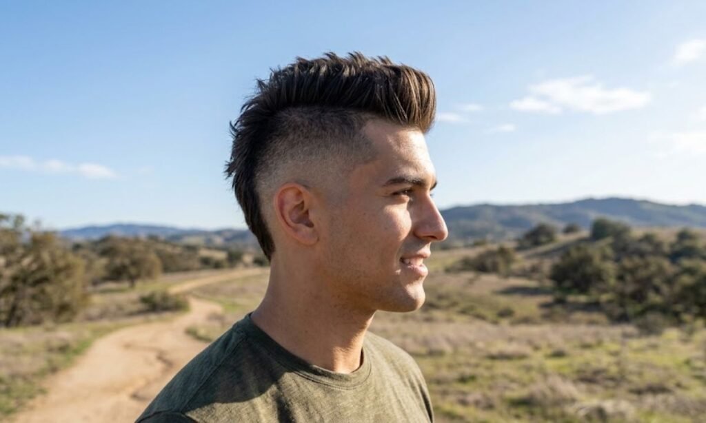 Mid Fade Mohawk