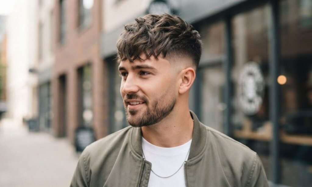 Mid Fade Textured Fringe
