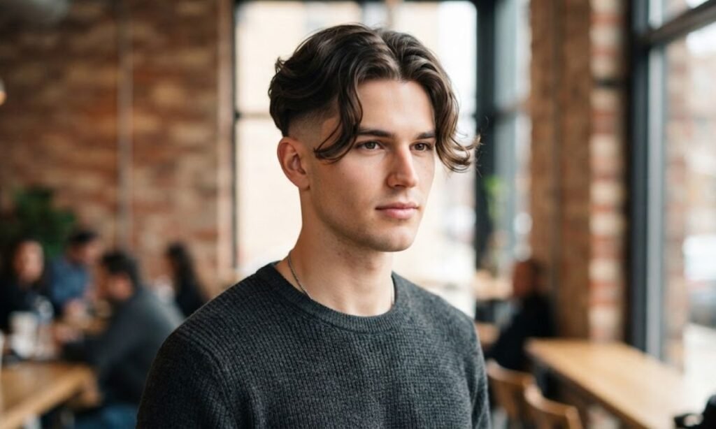 Middle Part Undercut