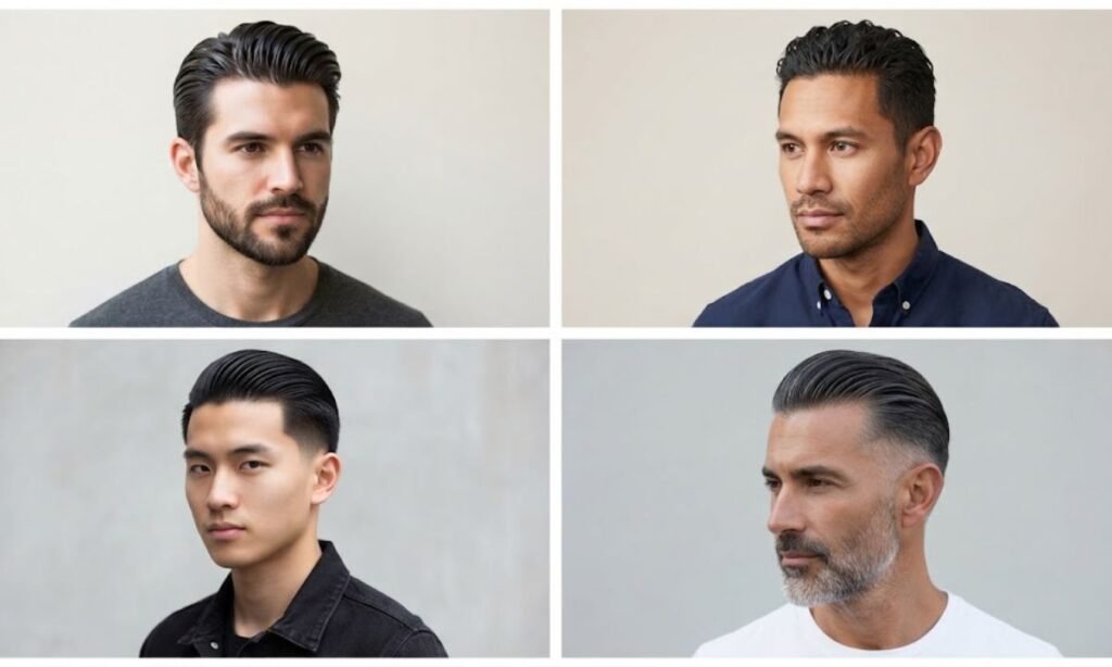 Short Slick Back