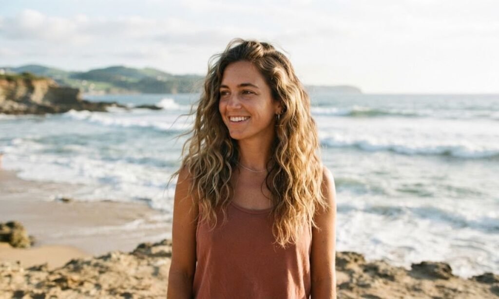 Shoulder-Length Waves Surfer Hair