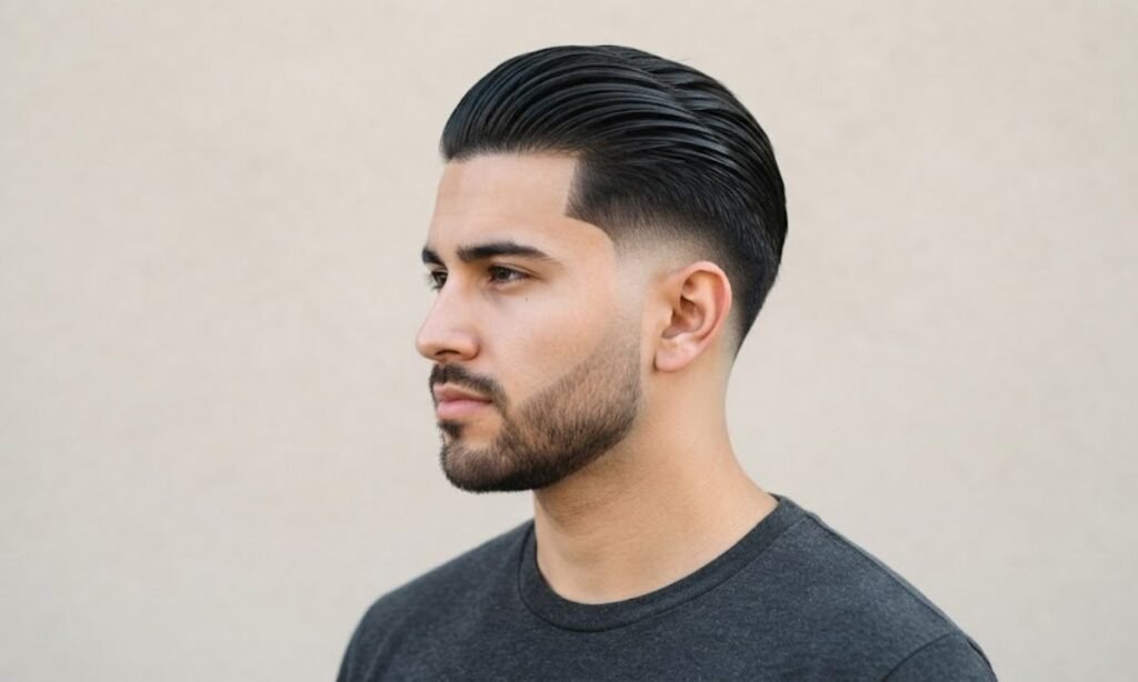 Slick Back Drop Fade