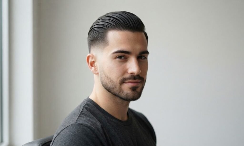 Slick Back Low Fade
