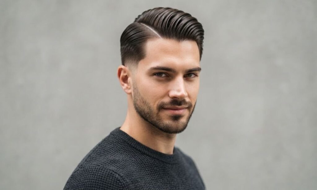 Slick Back Side Part
