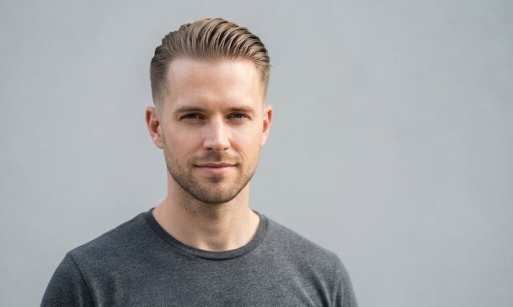 Slick Back for Thin Hair