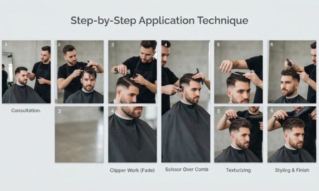 Step-by-Step Application Technique