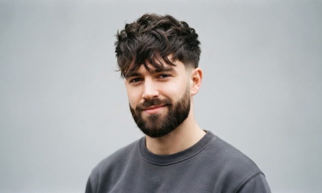Textured Messy Mod with Beard
