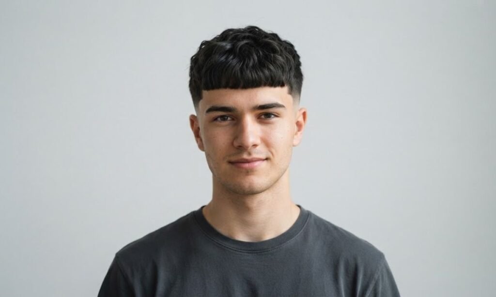 Wavy Caesar Cut