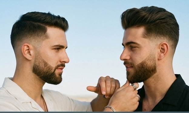 Faded and Modern Short Beards