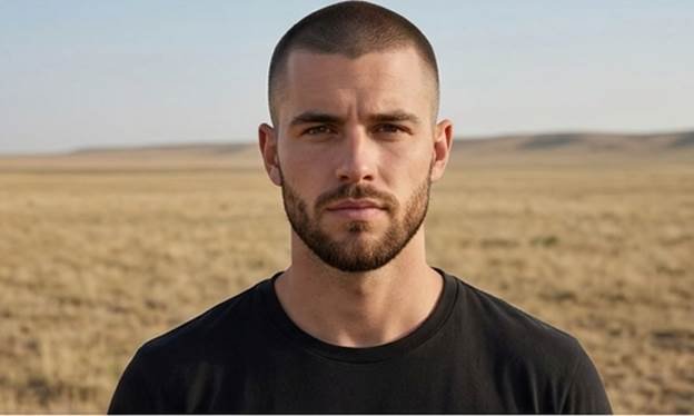 Short Beard with Buzz Cut