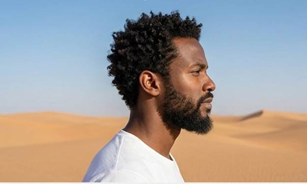 Curly Short Beard