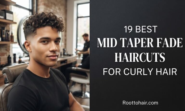 19 Best Mid Taper Fade Haircuts for Curly Hair Stylish & Modern