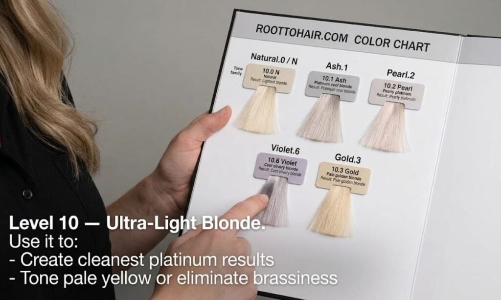 Available tone families Level 10