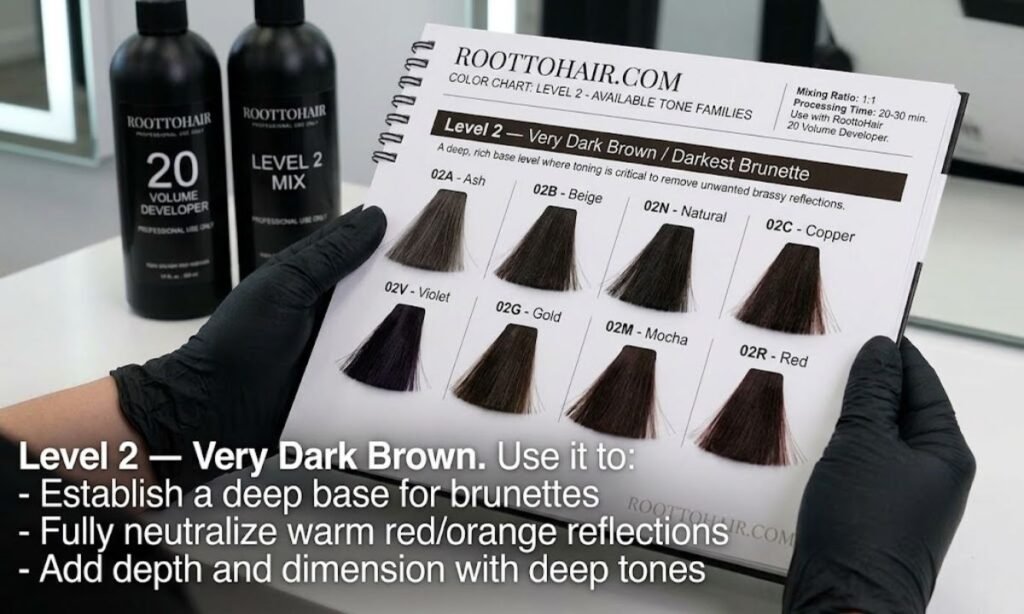 Available tone families Level 2