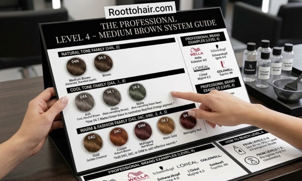 Available tone families Level 4