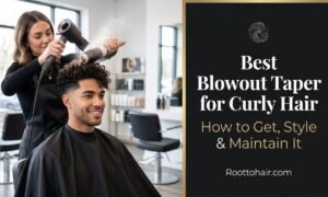 Best Blowout Taper for Curly Hair How to Get, Style & Maintain It
