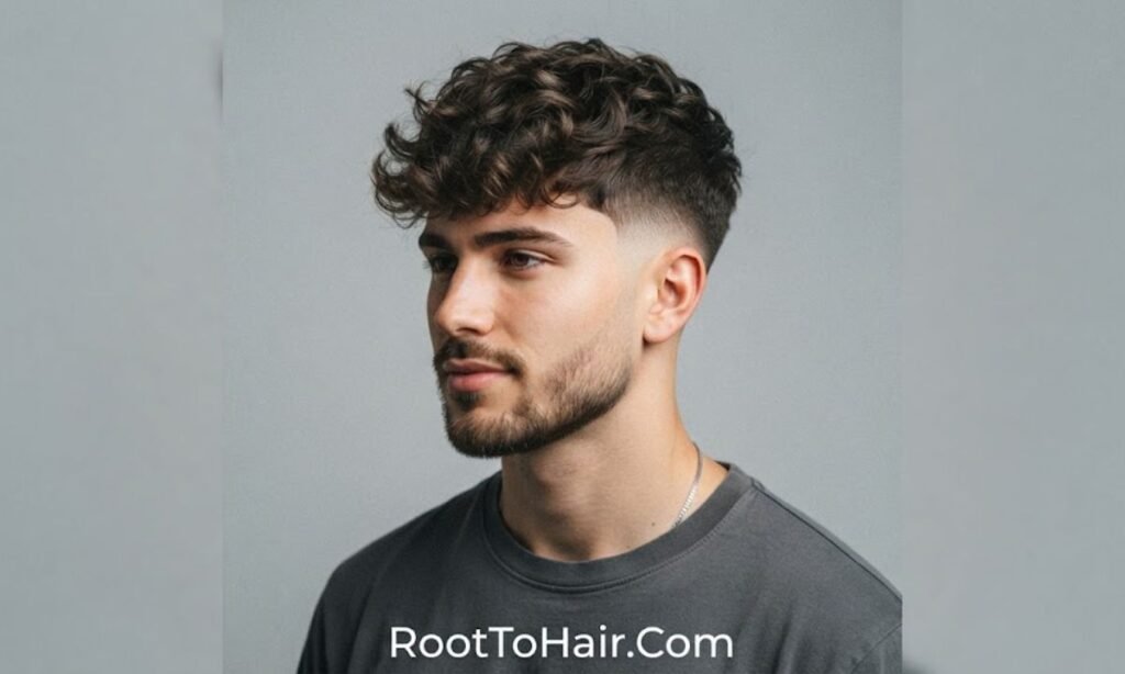 Broccoli Cut with Low Taper Fade