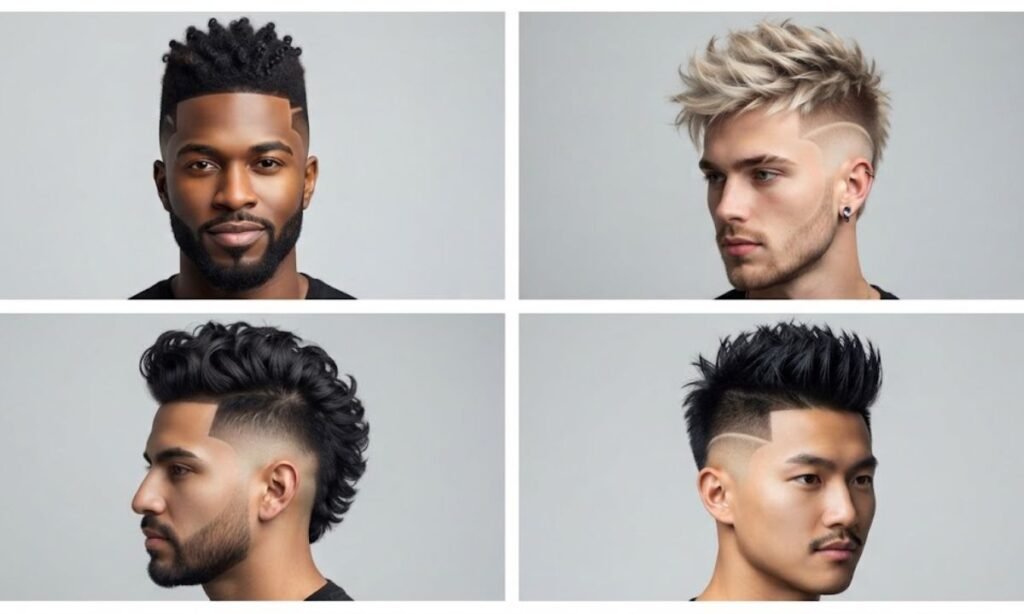 Burst Fade Mohawk