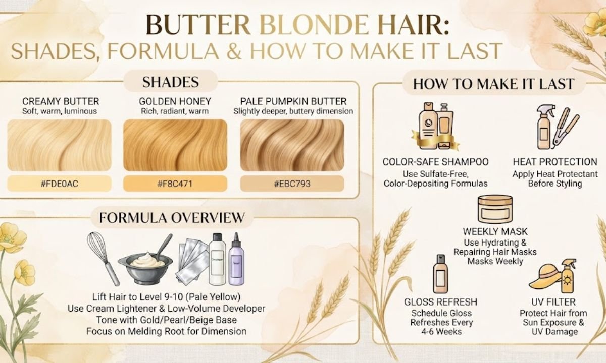 Butter Blonde Hair: Shades, Formula & How to Make It Last