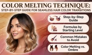 Color Melting Technique Step-by-Step Guide for Seamless Hair Color Transitions