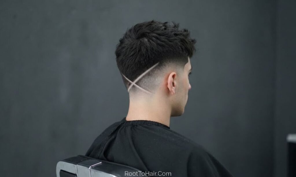 Crossed Razor Lines