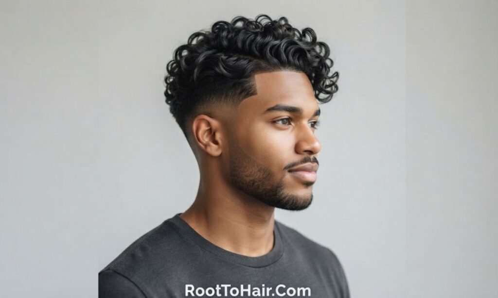 Curly Top with Freestyle Curves