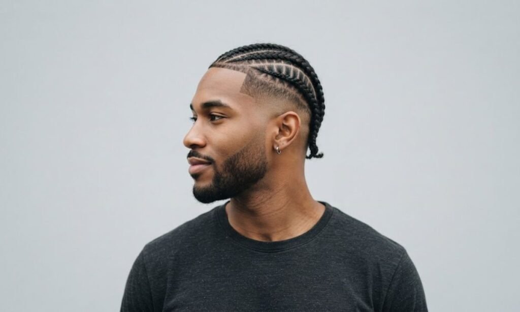 Fade with Braids