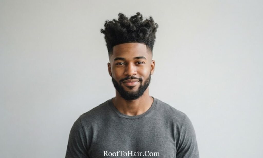High Taper Tall Textured Blowout.